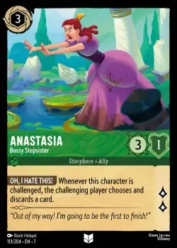 [LORCAZ113] 113  Anastasia - Bossy Stepsister  Single Card