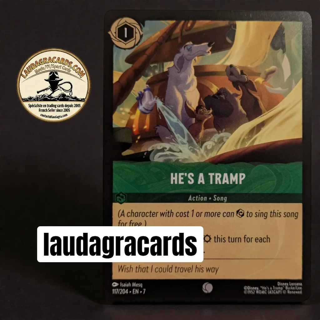 [LORCAZ117] 117  He's a Tramp  Single Card