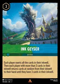 [LORCAZ119] 119  Ink Geyser  Single Card