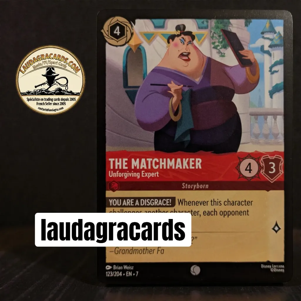 [LORCAZ123] 123  The Matchmaker - Unforgiving Expert  Single Card