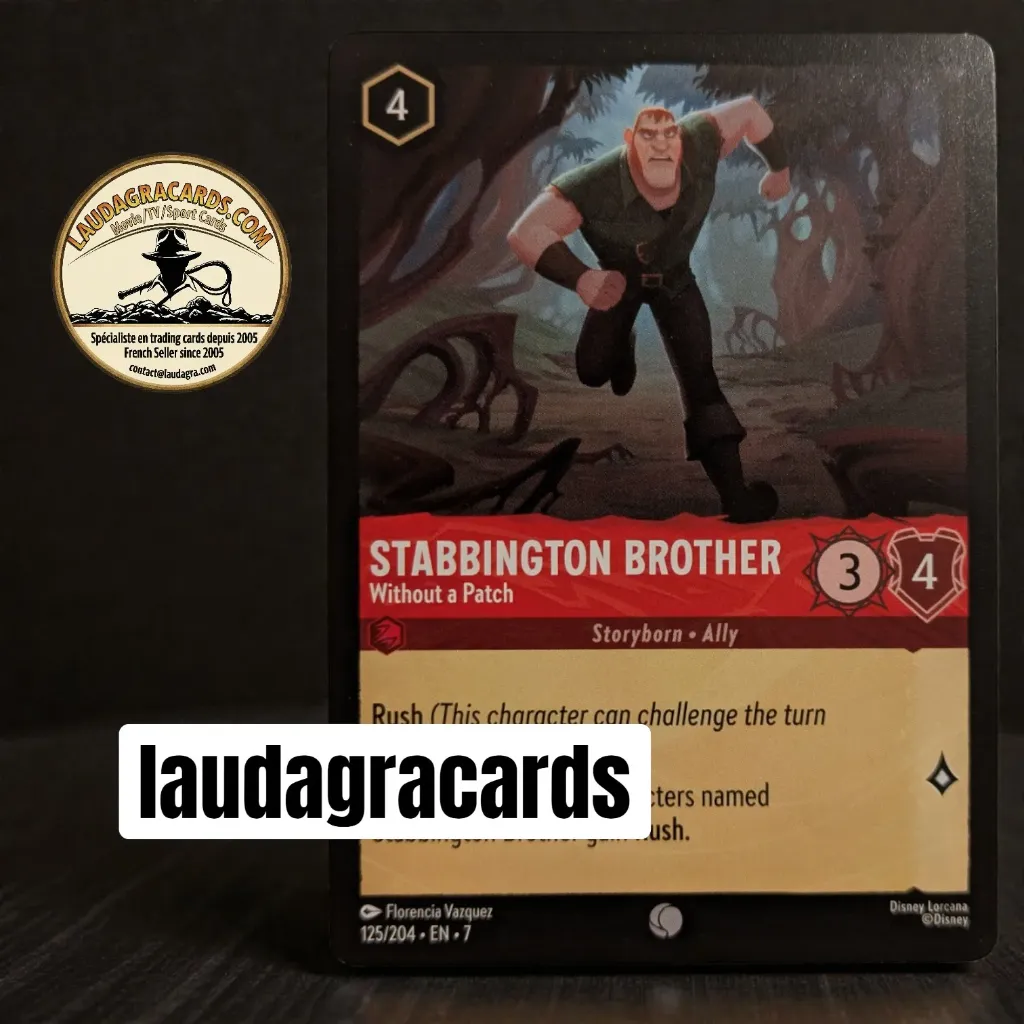 [LORCAZ125] 125  Stabbington Brother - Without a Patch  Single Card
