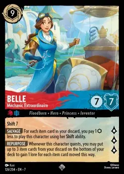 [LORCAZ126] 126  Belle - Mechanic Extraordinaire  Single Card