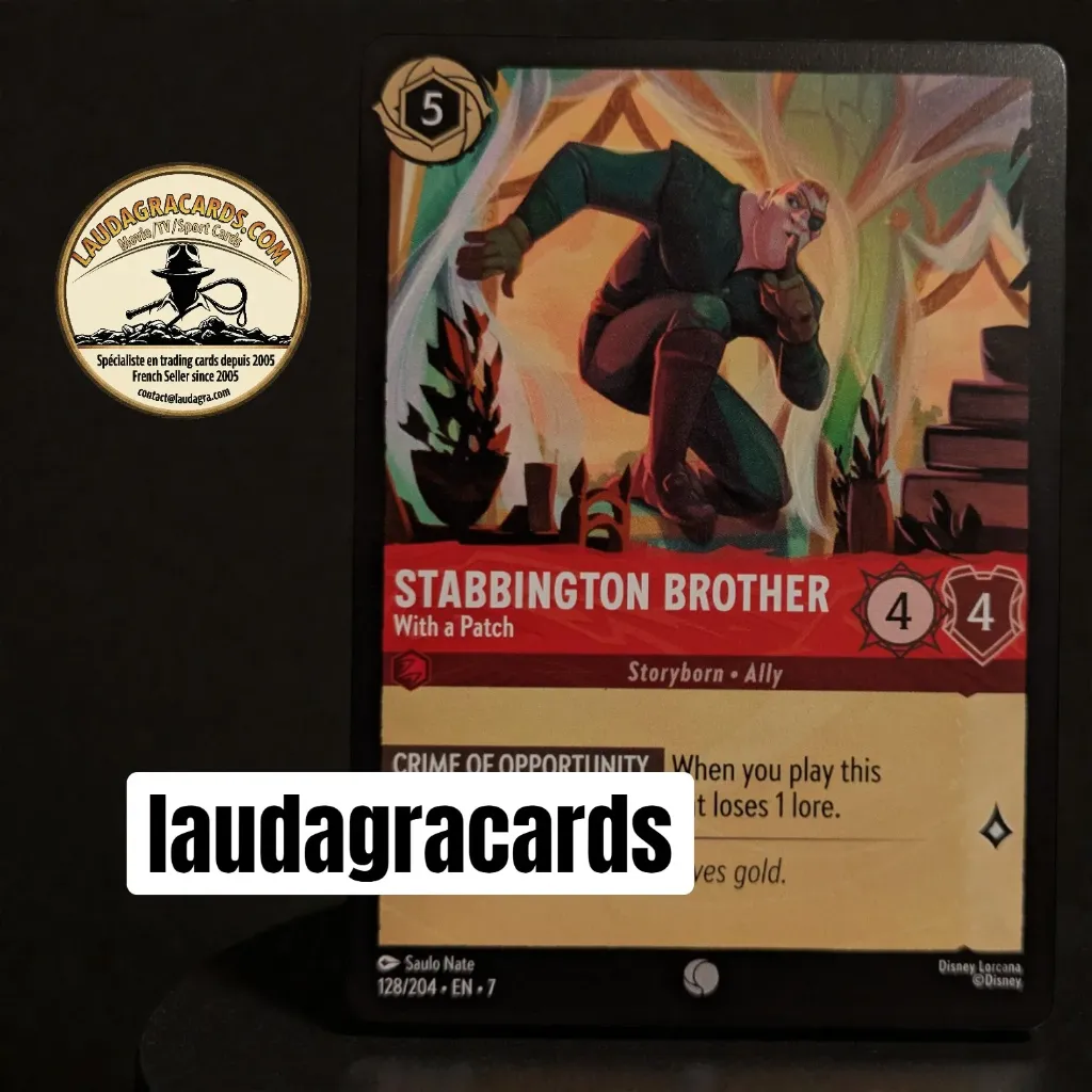 [LORCAZ128] 128  Stabbington Brother - With a Patch  Single Card