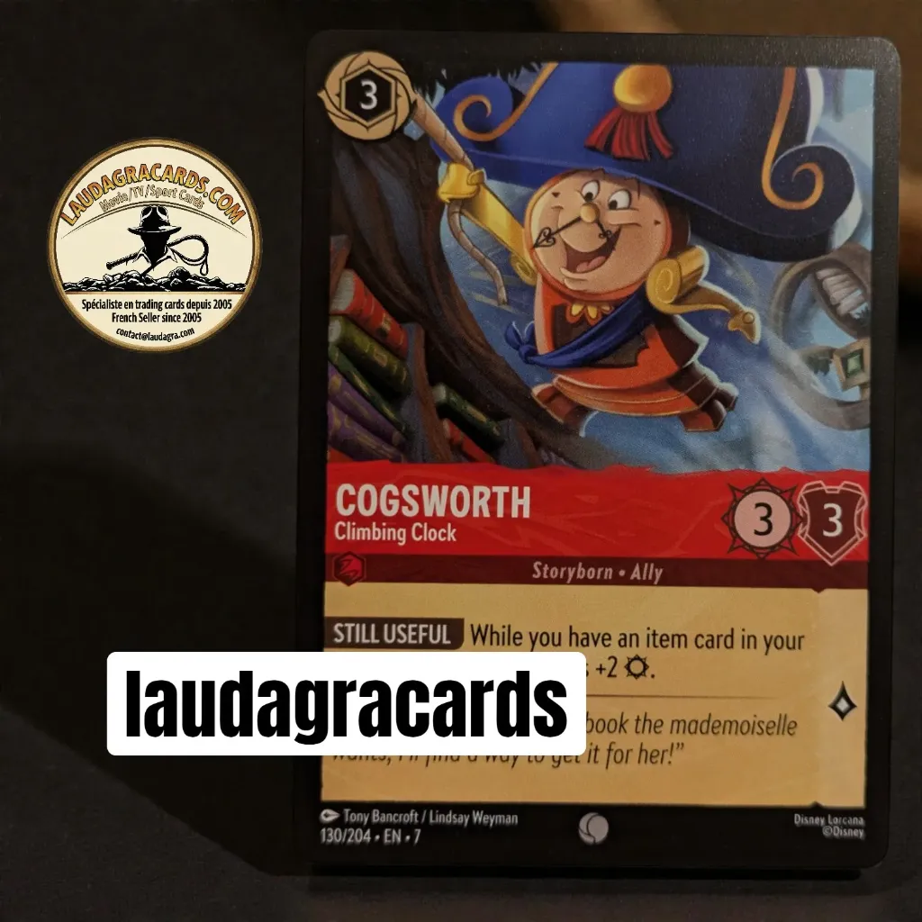 [LORCAZ130] 130  Cogsworth - Climbing Clock  Single Card