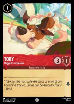 [LORCAZ131] 131  Toby - Dogged Companion  Single Card