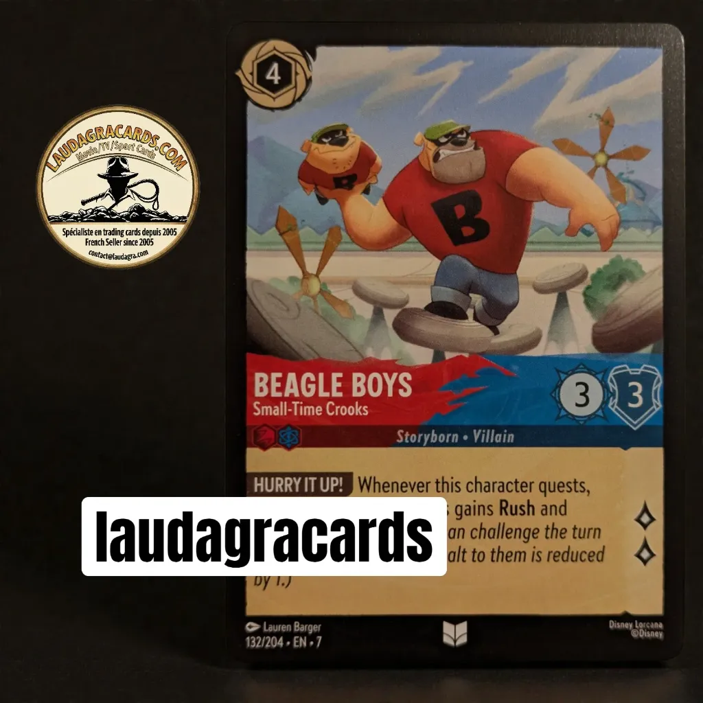 [LORCAZ132] 132  Beagle Boys - Small-Time Crooks  Single Card
