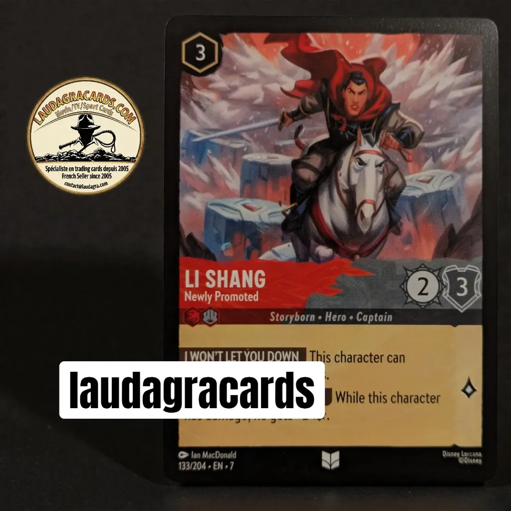 [LORCAZ133] 133  Li Shang - Newly Promoted  Single Card