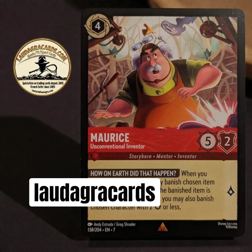 [LORCAZ138] 138  Maurice - Unconventional Inventor  Single Card