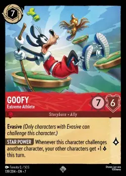 139  Goofy - Extreme Athlete  Single Card
