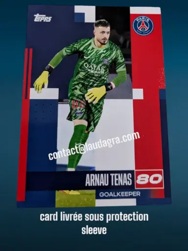 [psgteam2425_2] Arnau Tenas Card N° 2