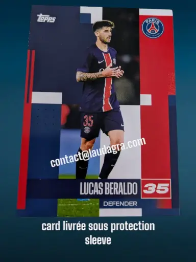 [psgteam2425_7] Lucas Beraldo Card N° 7
