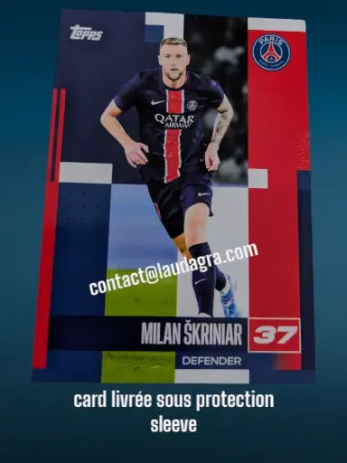 [psgteam2425_8] Milan Škriniar Card N° 8