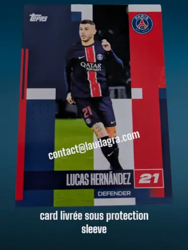 [psgteam2425_11] Lucas Hernández Card N° 11
