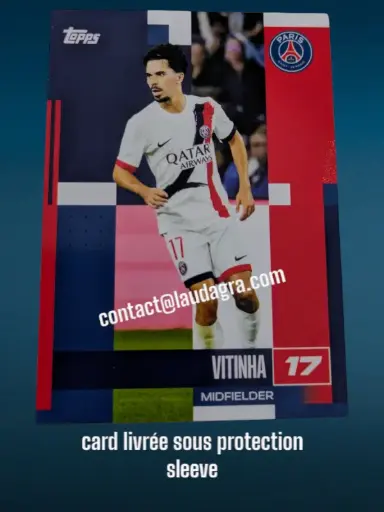 [psgteam2425_16] Vitinha Card N° 16