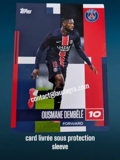 [psgteam2425_21] Ousmane Dembélé Card N° 21