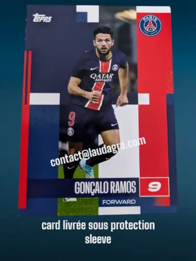 [psgteam2425_23] Gonçalo Ramos Card N° 23