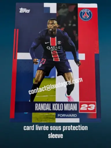 [psgteam2425_24] Randal Kolo Muani Card N° 24