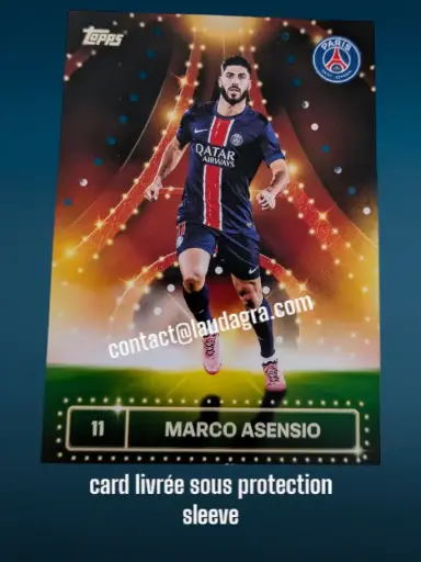 [psgteam2425_31] Marco Asensio Card N° 31