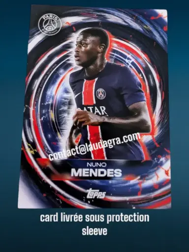 [psgteam2425_40] Nuno Mendes Card N° 40