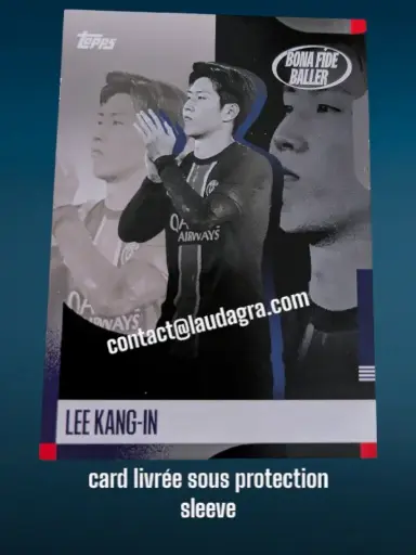 [psgteam2425_47] Lee Kang-in Card N° 47