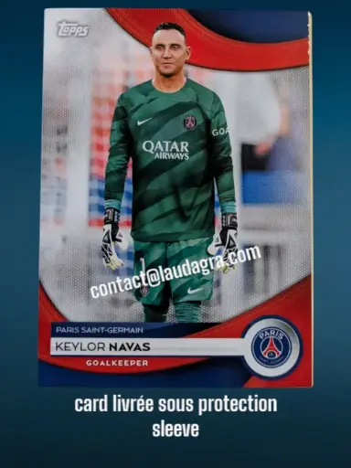 [PSGTEAMSET2324_2] Keylor Navas Card N° 2