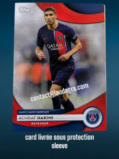[PSGTEAMSET2324_4] Achraf Hakimi Card N° 4