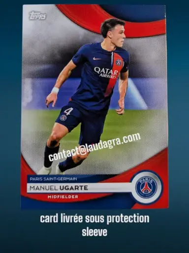 [PSGTEAMSET2324_11] Manuel Ugarte Card N° 11