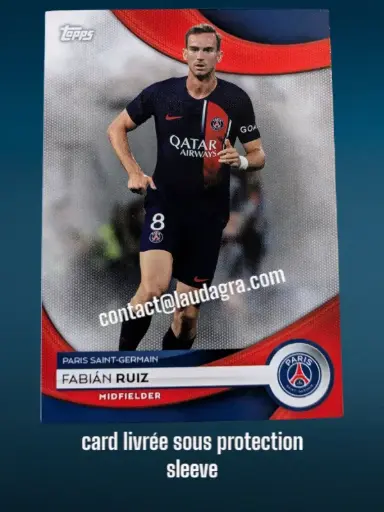 [PSGTEAMSET2324_13] Fabián Ruiz Card N° 13