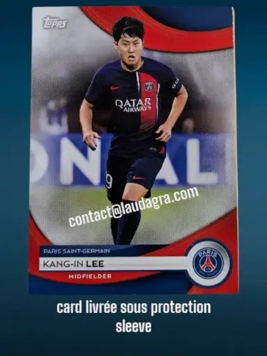 [PSGTEAMSET2324_15] Kang-in Lee Card N° 15