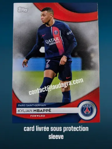 [PSGTEAMSET2324_19] Kylian Mbappé Card N° 19