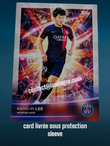 [PSGTEAMSET2324_30] Kang-in Lee Card N° 30