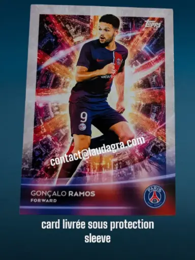 [PSGTEAMSET2324_34] Gonçalo Ramos Card N° 34