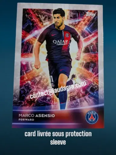 [PSGTEAMSET2324_35] Marco Asensio Card N° 35