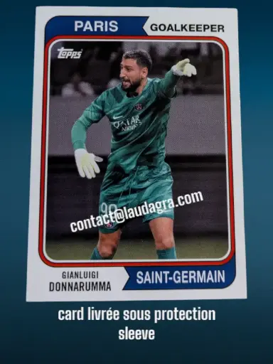 [PSGTEAMSET2324_36] Gianluigi Donnarumma Card N° 36