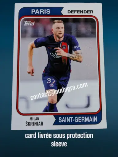 [PSGTEAMSET2324_37] Milan Škriniar Card N° 37