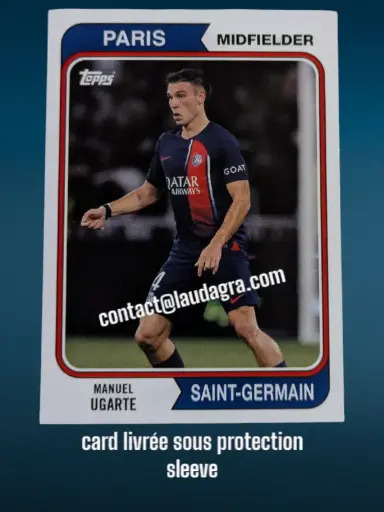 [PSGTEAMSET2324_42] Manuel Ugarte Card N° 42