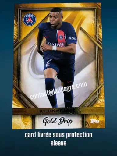 [PSGTEAMSET2324_47] Kylian Mbappé Card N° 47