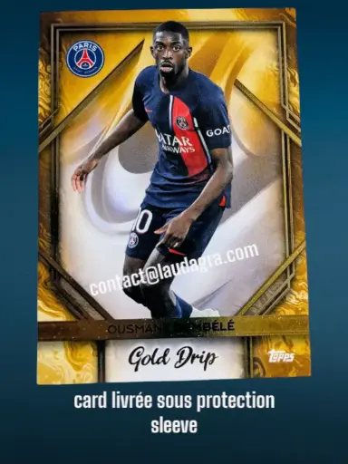 [PSGTEAMSET2324_49] Ousmane Dembélé Card N° 49