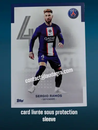 [psgteam2223_2] Sergio Ramos Card N° 2