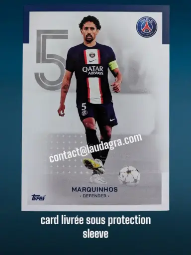 [psgteam2223_5] Marquinhos Card N° 5