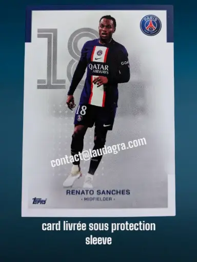 [psgteam2223_9] Renato Sanches Card N° 9