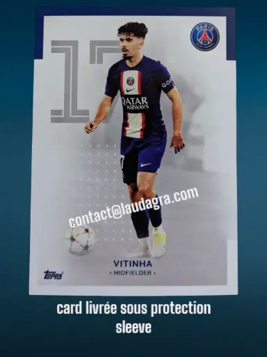[psgteam2223_12] Vitinha Card N° 12