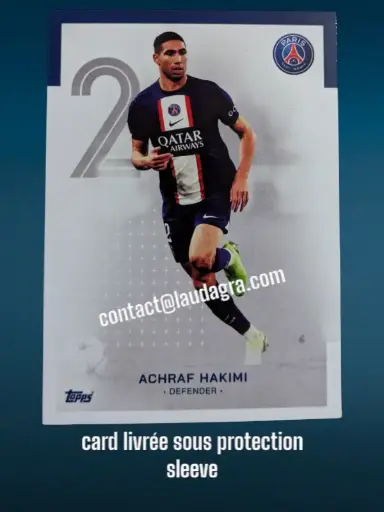 [psgteam2223_21] Achraf Hakimi Card N° 21