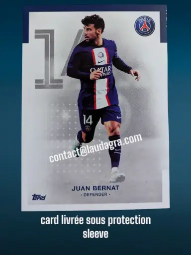 [psgteam2223_23] Juan Bernat Card N° 23