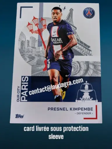 [psgteam2223_27] Presnel Kimpembe Card N° 27