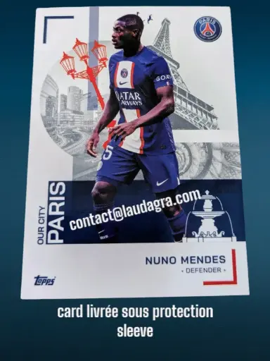 [psgteam2223_29] Nuno Mendes Card N° 29