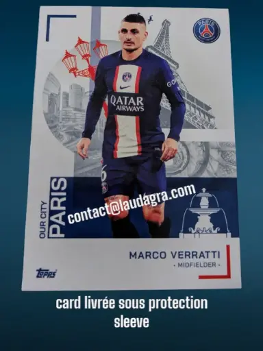 [psgteam2223_30] Marco Verratti Card N° 30