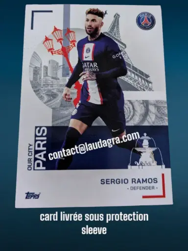 [psgteam2223_32] Sergio Ramos Card N° 32
