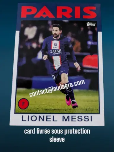 [psgteam2223_37] Lionel Messi Card N° 37