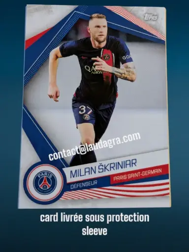 [psgfan2324_PSG-6] Milan Škriniar Card N° PSG-6
